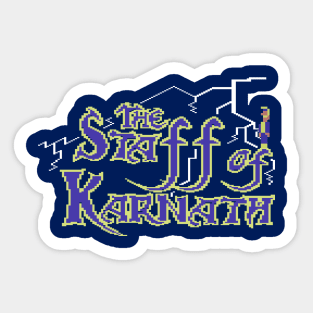 Staff of Karnath Sticker